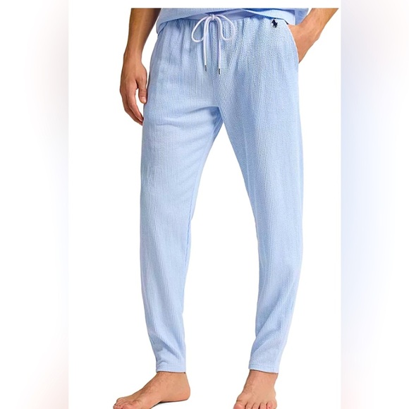 Polo Ralph Lauren Knit Pajama Pant Blue NWT - Picture 1 of 16
